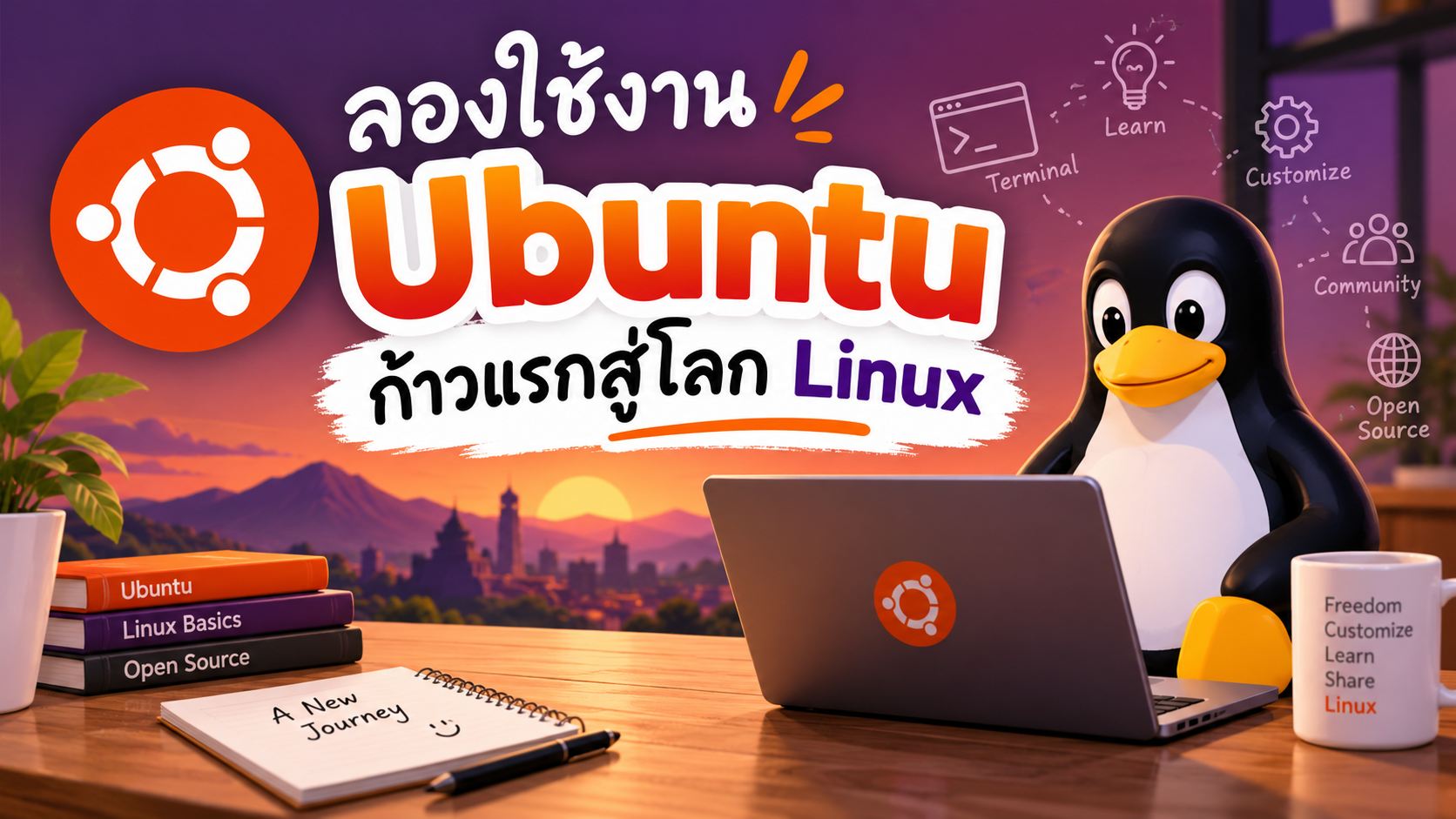 ลองใช้งาน_ubuntu_ก้าวแรกสู่โลก_linux